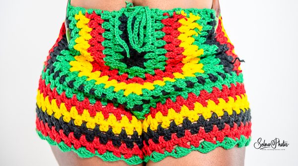 Crochet Dream Catcher Mandala Top and Shorts